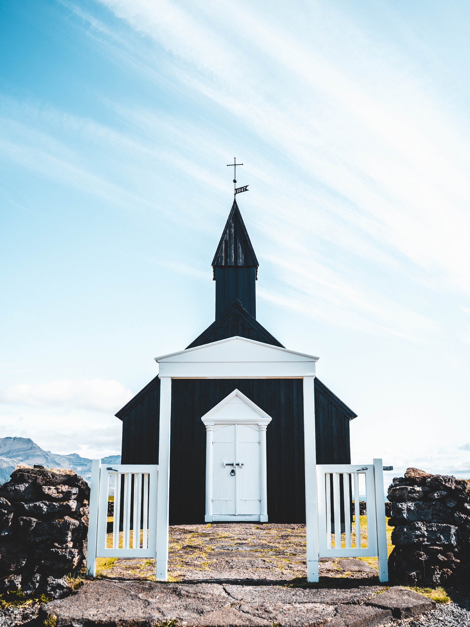 Búðakirkja church in Iceland